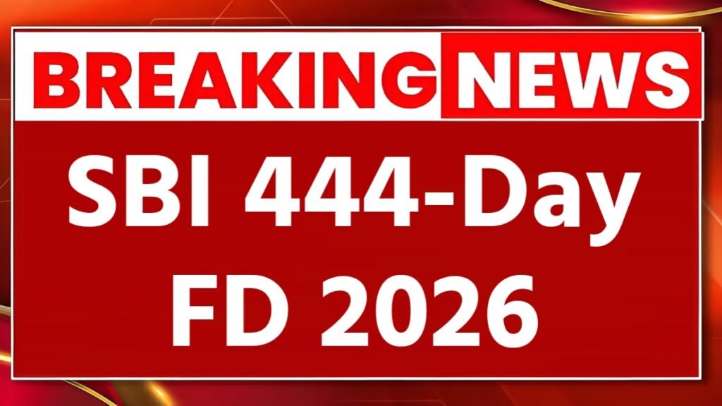 SBI 444-Day FD 2026